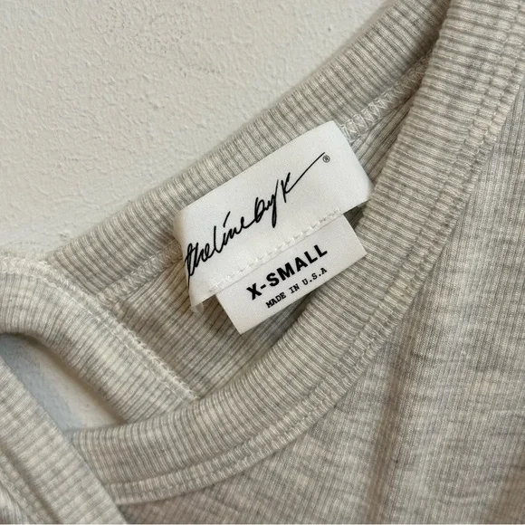 The Line by K Cream Long Sleeve Bra Top XS - Picture 3 of 7